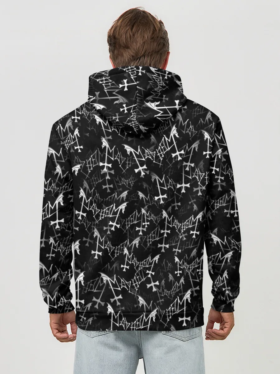 Худи мужской база хлопок / Mayhem