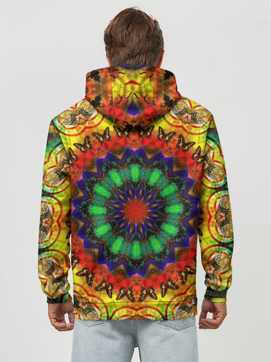 Худи мужской база хлопок / Хиппи