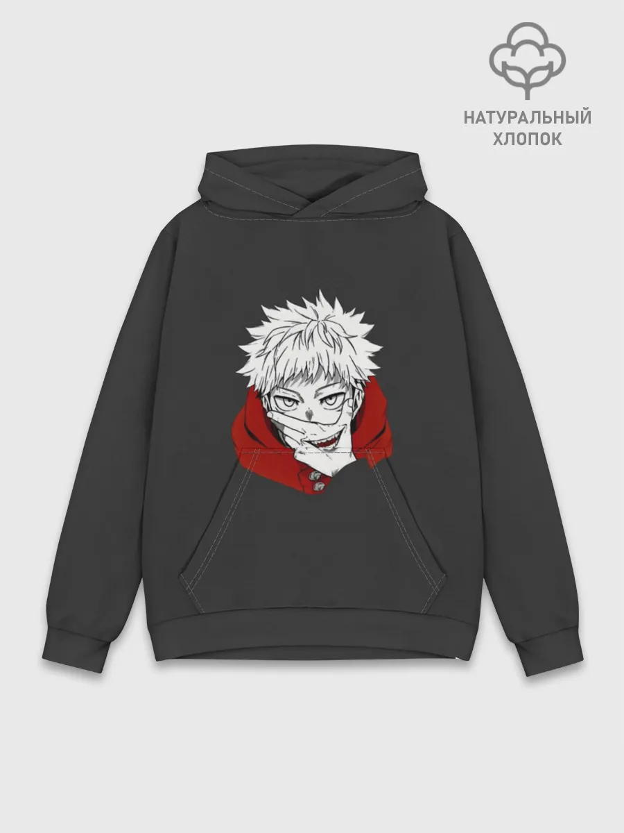 Худи мужской база хлопок / Sukuna mode