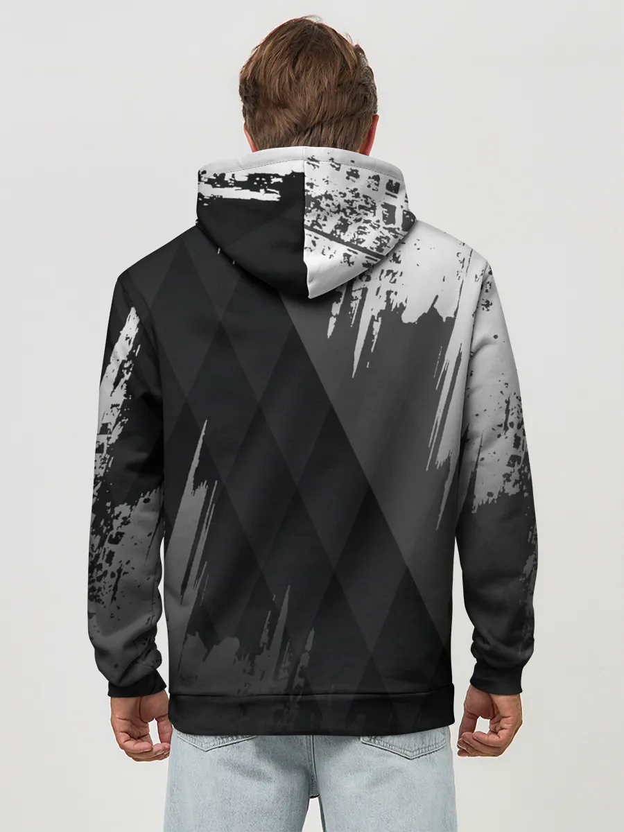 Худи мужской база хлопок / Volvo