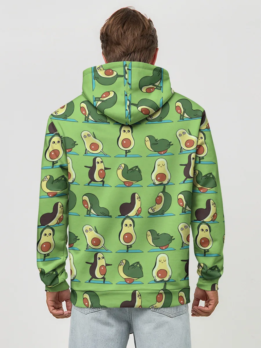 Худи мужской база хлопок / Авокадо | Зарядка