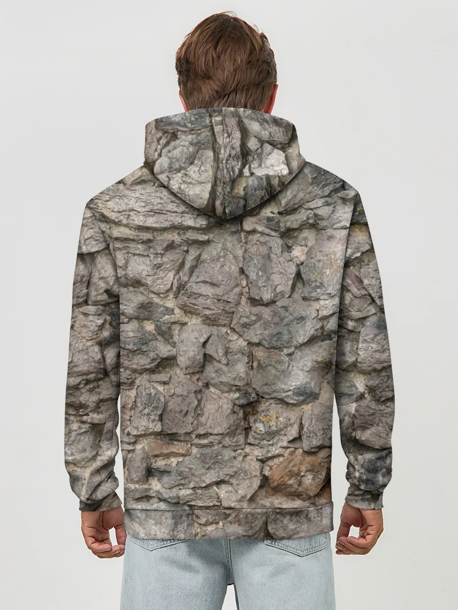 Худи мужской база хлопок / Сломанная стена