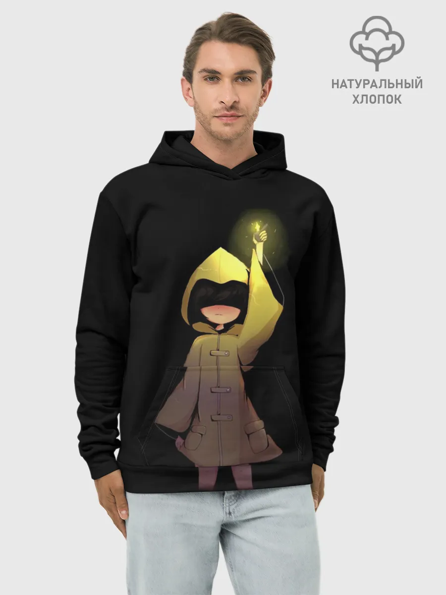 Худи мужской база хлопок / Little Nightmares Шестая