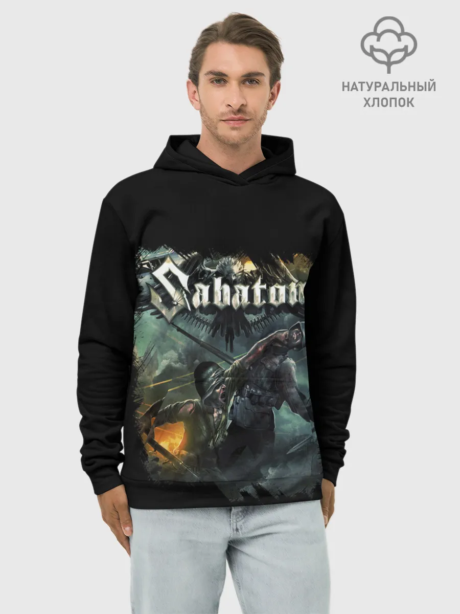Худи мужской база хлопок / SABATON