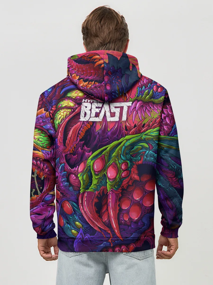 Худи мужской база хлопок / CS GO | Hyper Beast