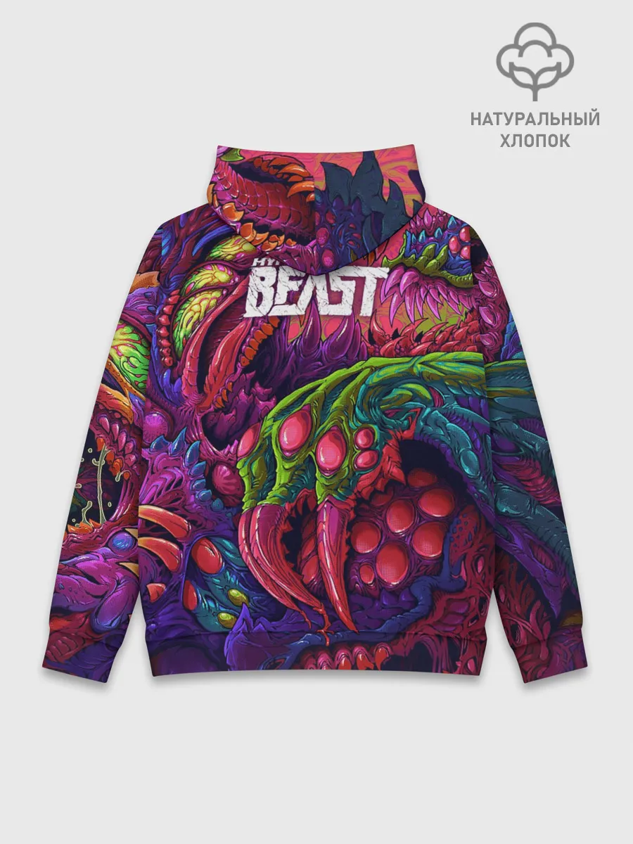 Худи мужской база хлопок / CS GO | Hyper Beast