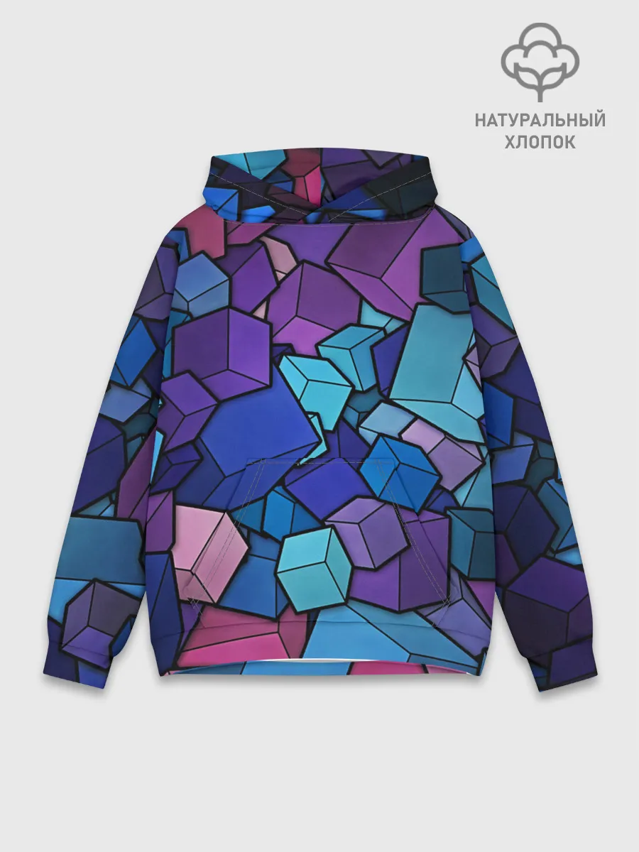 Худи мужской база хлопок / Vector-Shape