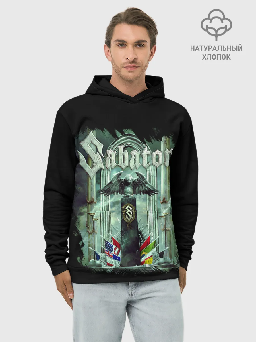 Худи мужской база хлопок / SABATON