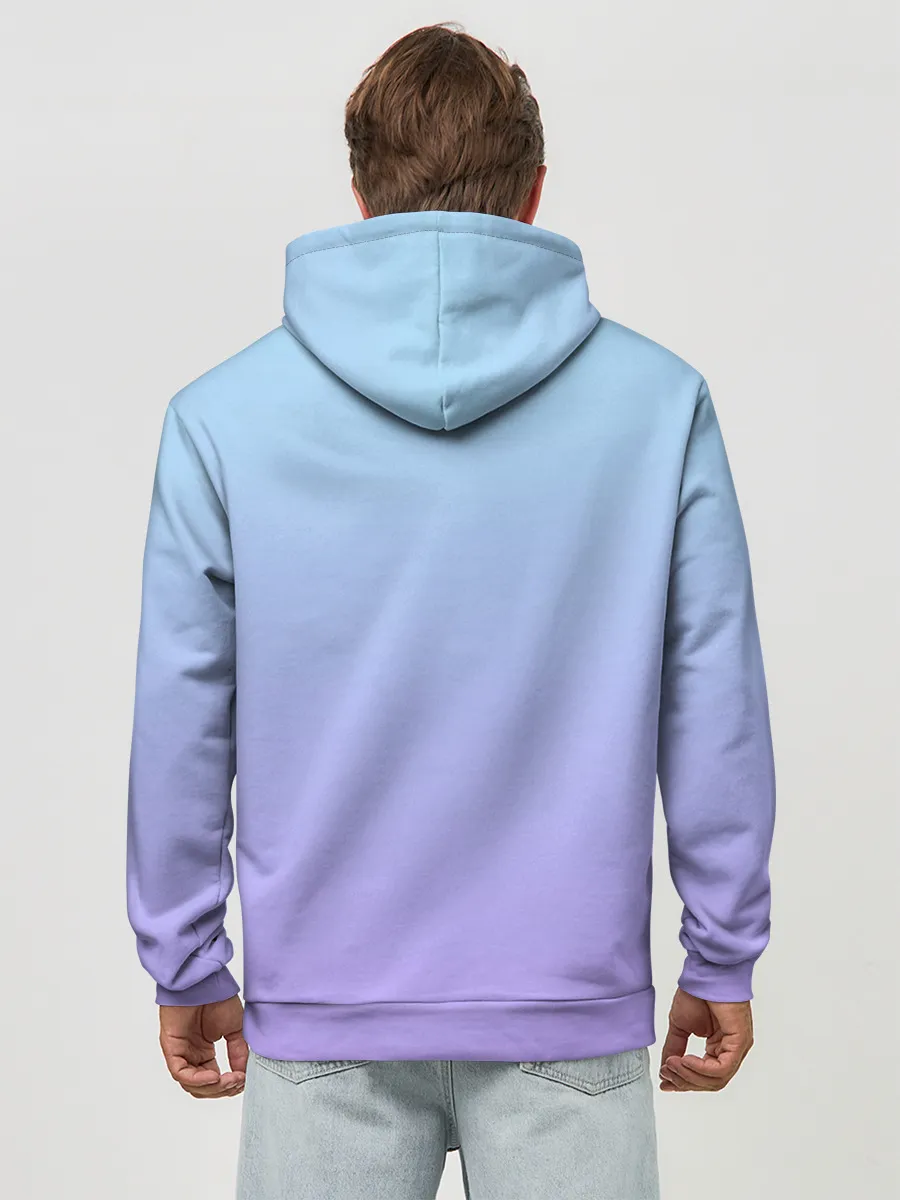 Худи мужской база хлопок / ноты краски музыканту