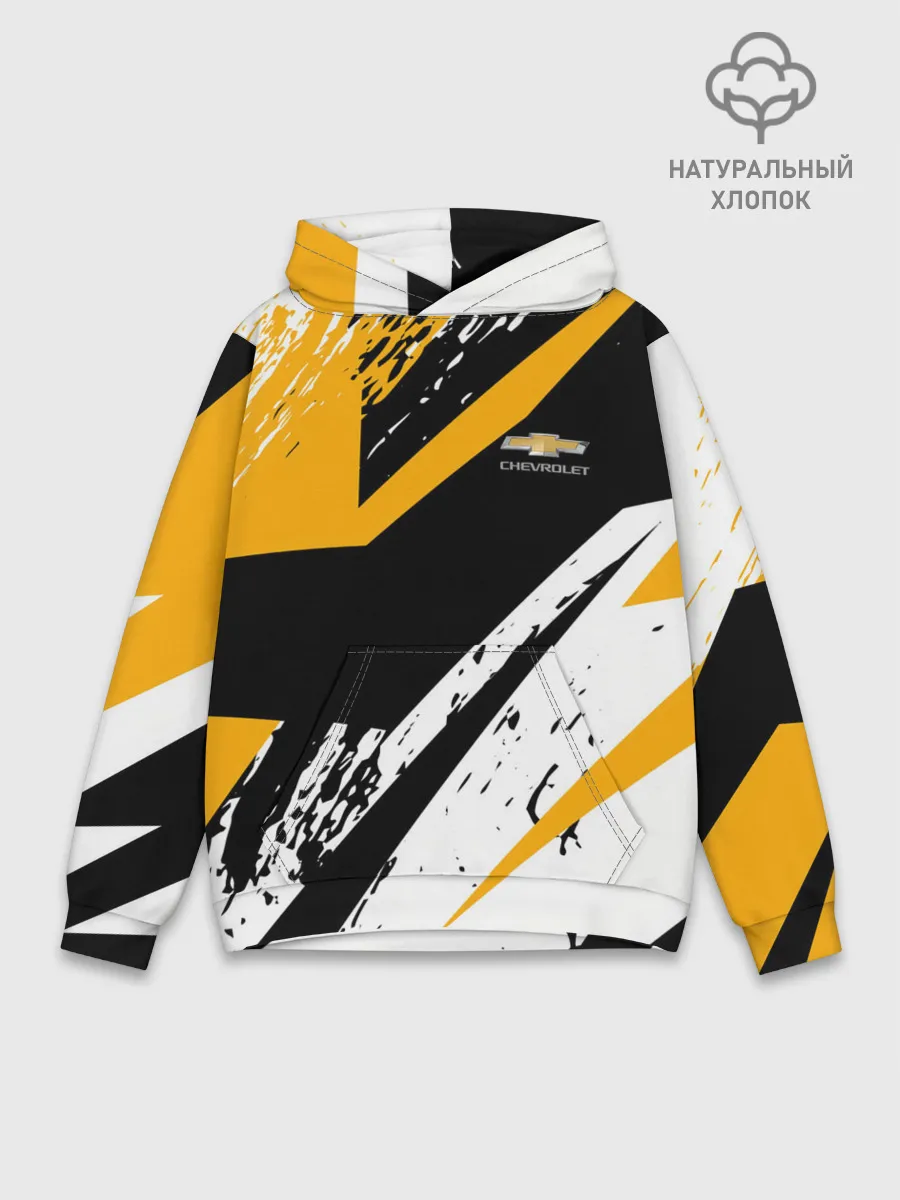 Худи мужской база хлопок / Chevrolet