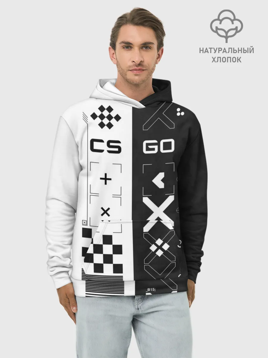 Худи мужской база хлопок / Printstream | Поток информации