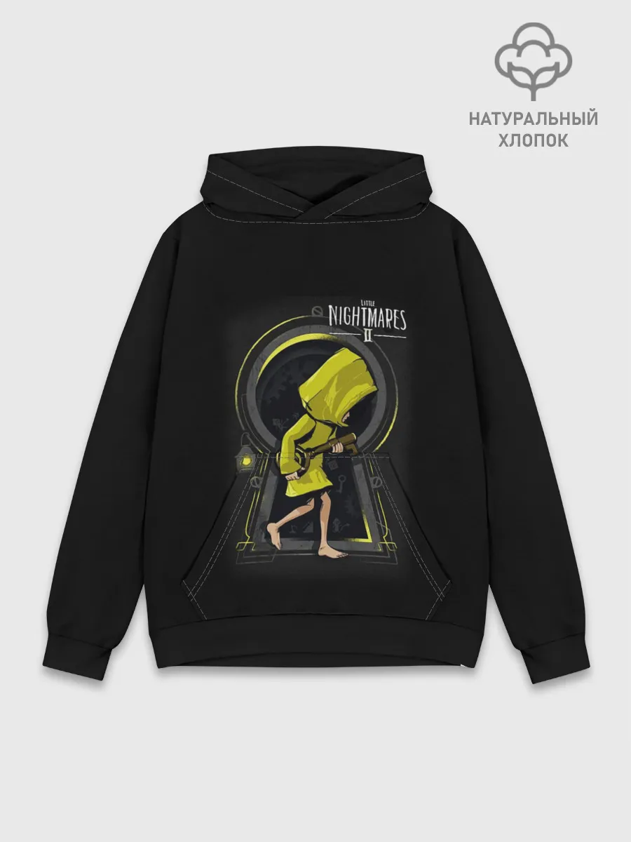 Худи мужской база хлопок / Little Nightmares 2 замок