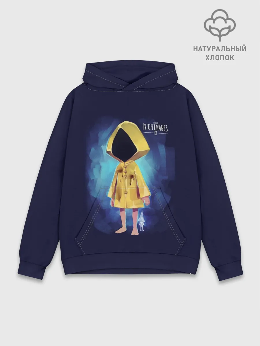 Худи мужской база хлопок / Шестая из little Nightmares