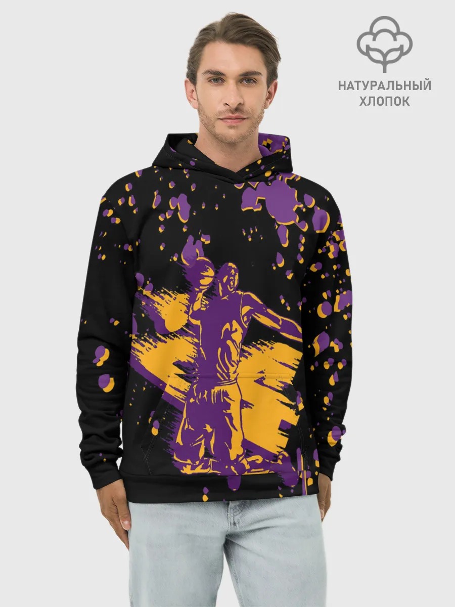 Худи мужской база хлопок / Kobe Bryant.