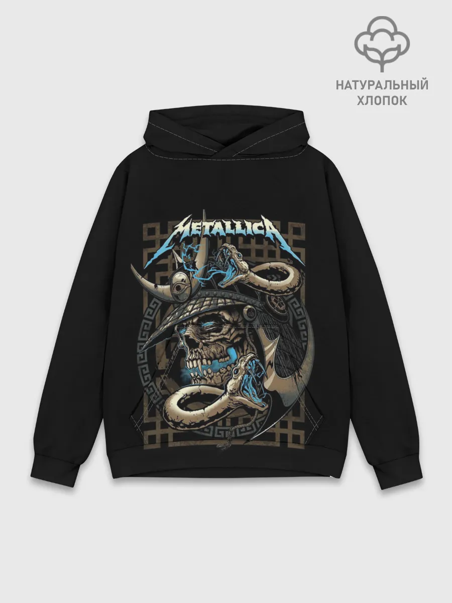 Худи мужской база хлопок / METALLICA