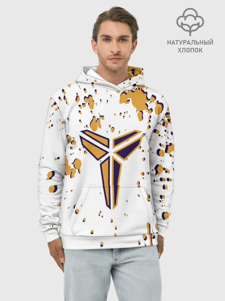 Худи мужской база хлопок / Kobe Bryant.