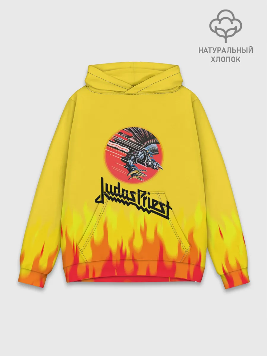 Худи мужской база хлопок / Джудас Прист: Бог металла.