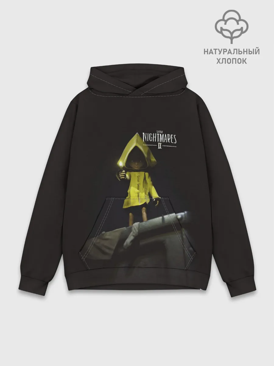 Худи мужской база хлопок / Little Nightmares 2 Шестая