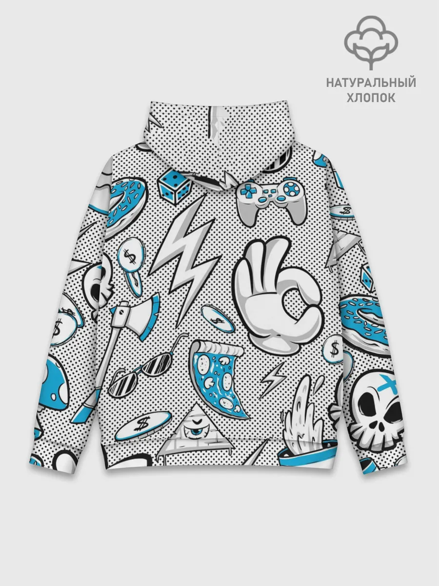 Худи мужской база хлопок / Gamer Style