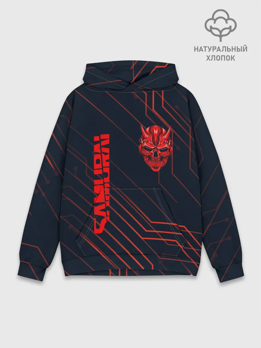 Худи мужской база хлопок / CYBERPUNK 2077