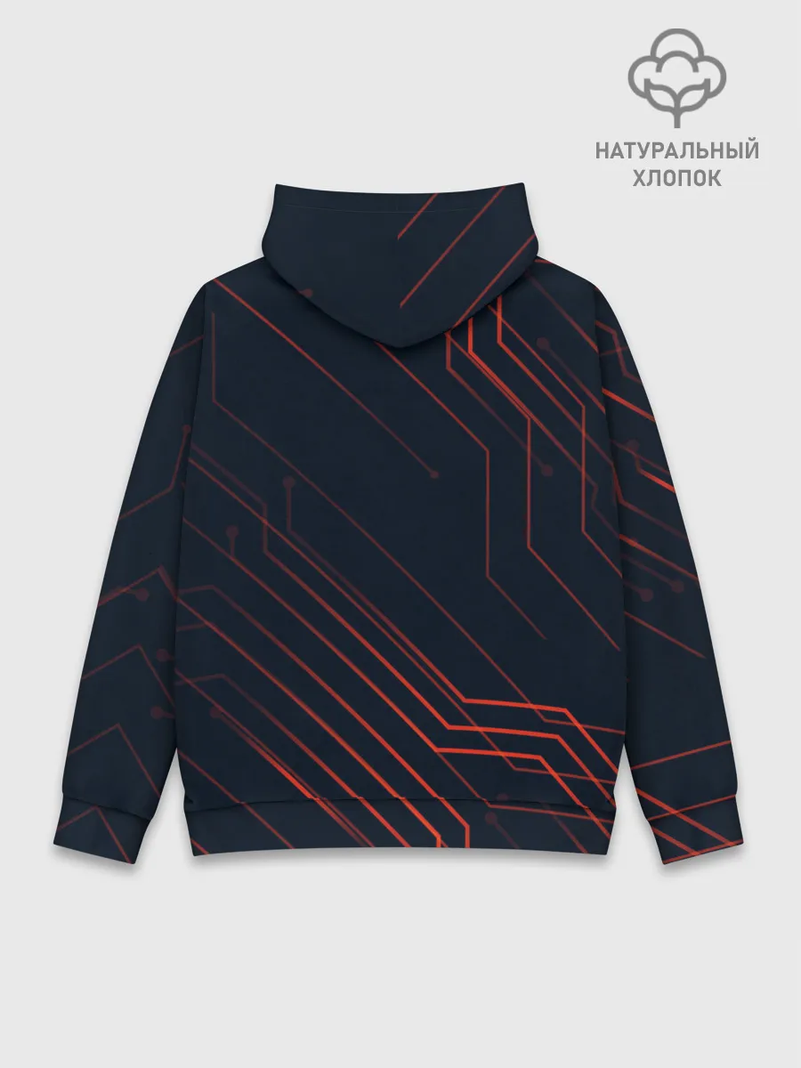 Худи мужской база хлопок / CYBERPUNK 2077