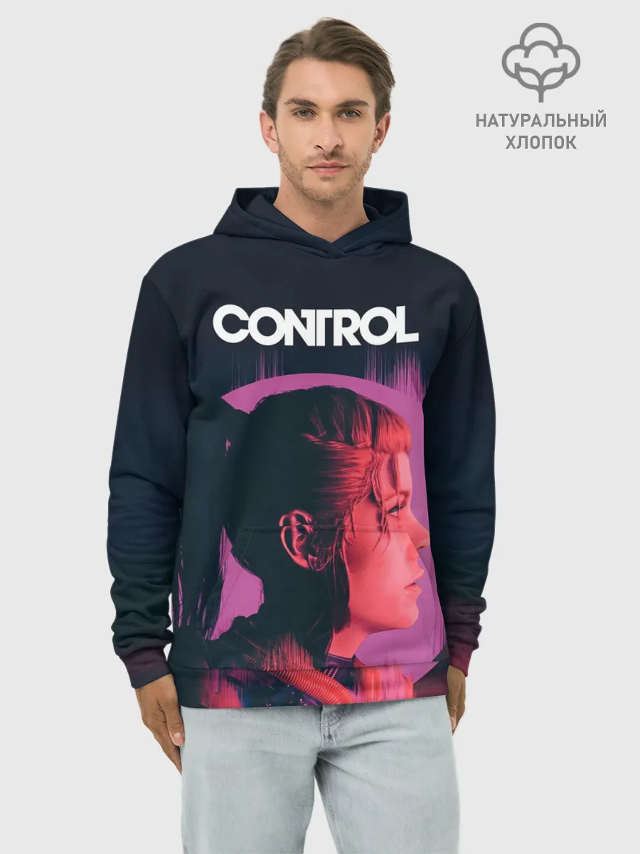 Худи мужской база хлопок / Контрол | Джесси