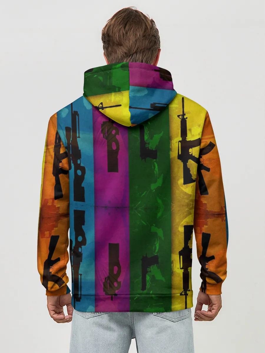 Худи мужской база хлопок / Кс го оружие