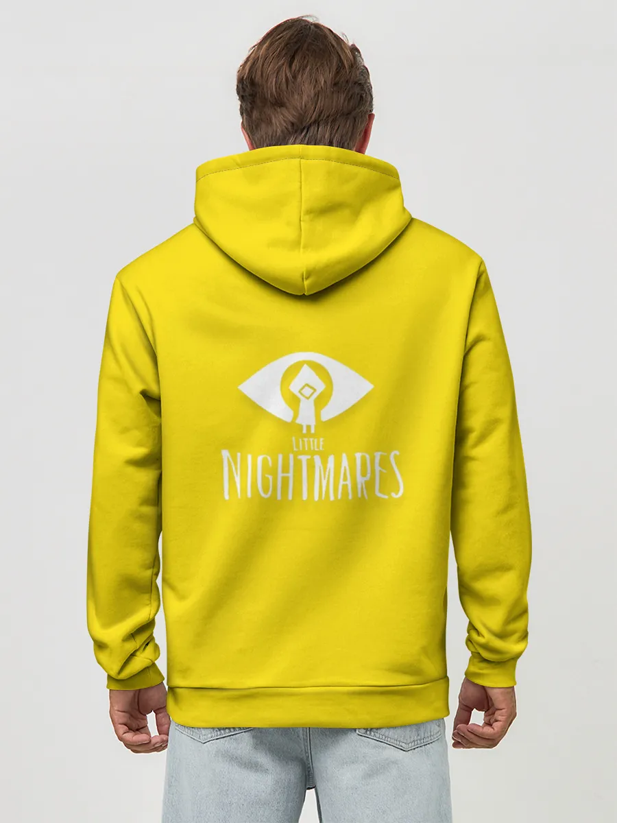 Худи мужской база хлопок / Little nightmares 2 | Yelow