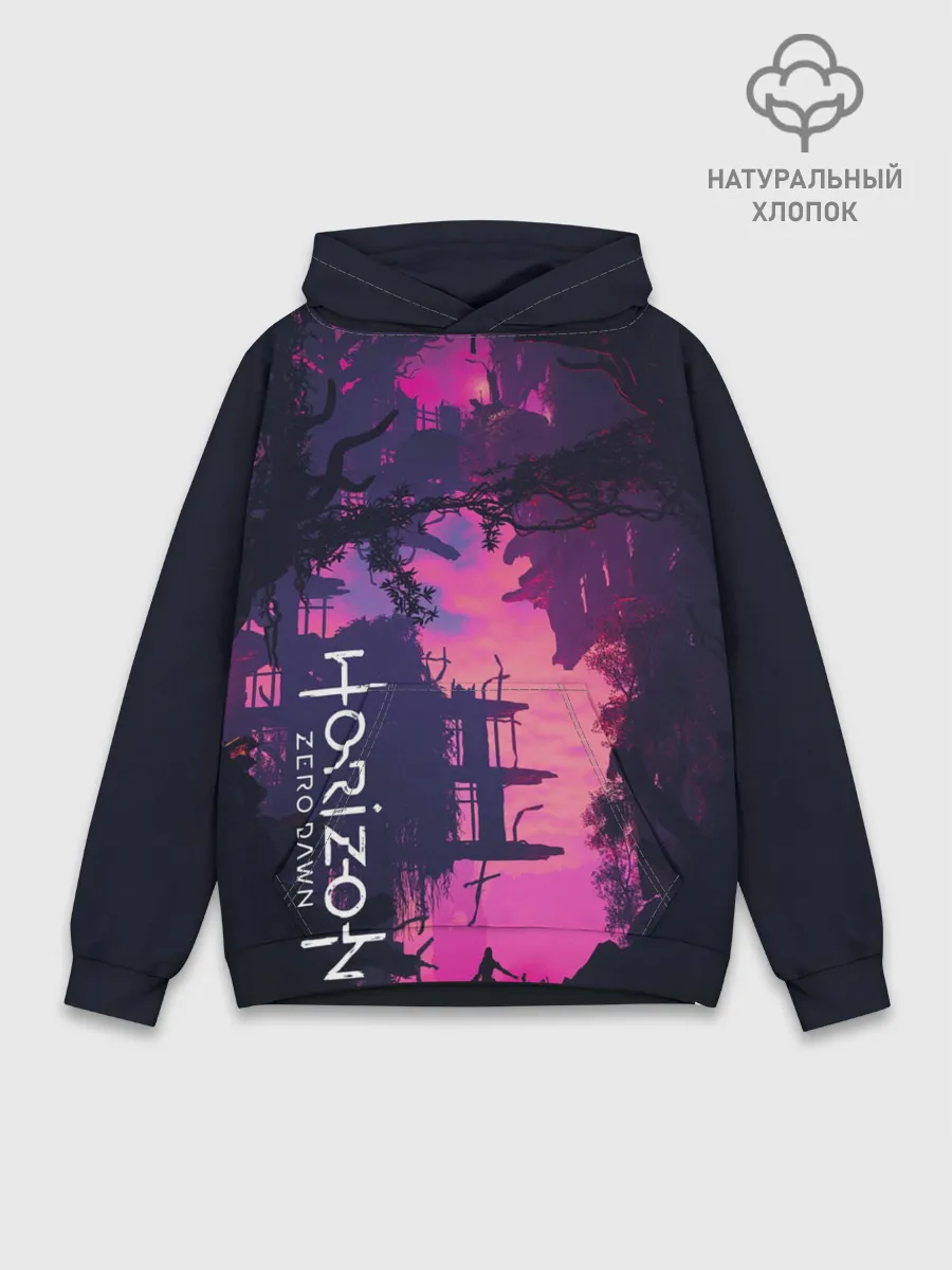 Худи мужской база хлопок / Horizon Zero Dawn