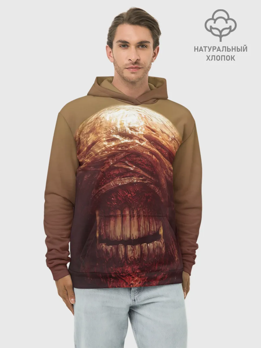 Худи мужской база хлопок / RE3 | Nemesis