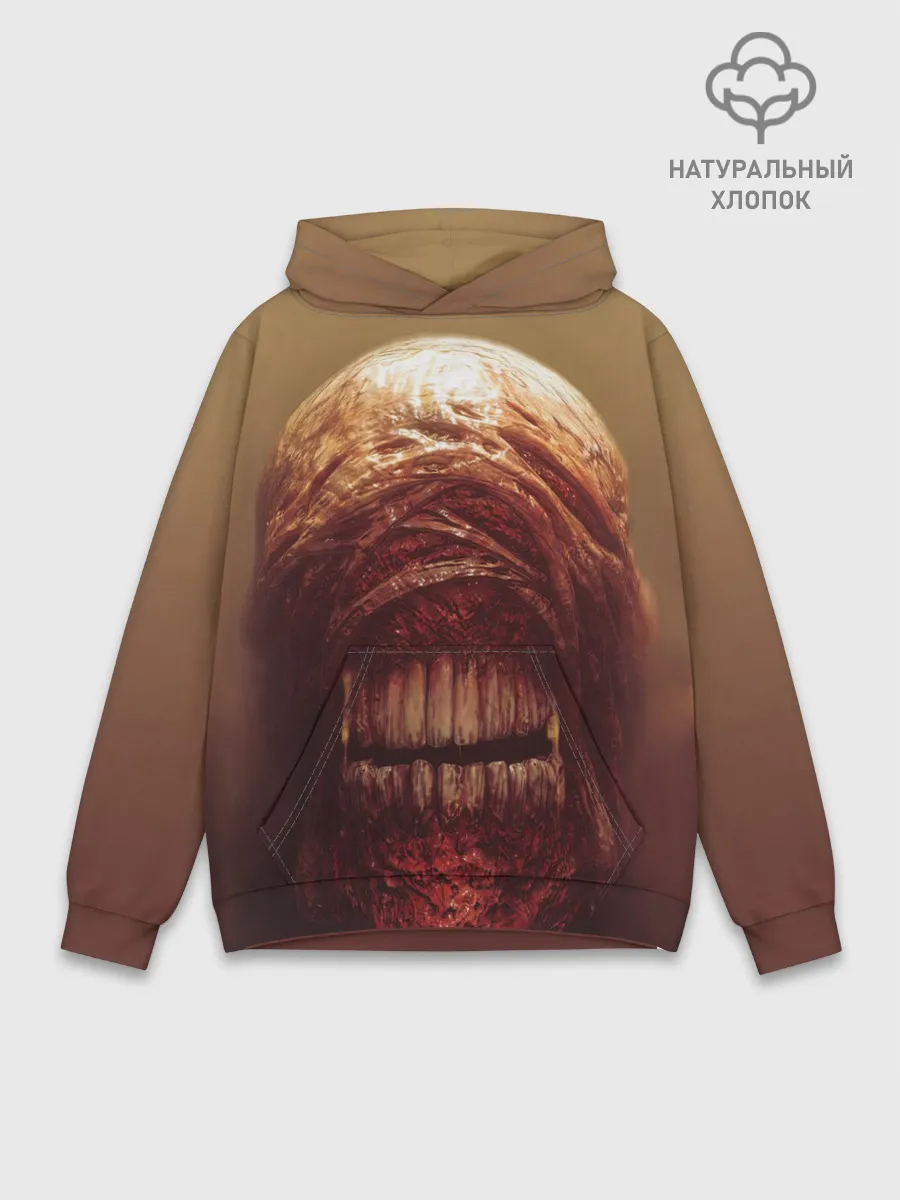 Худи мужской база хлопок / RE3 | Nemesis