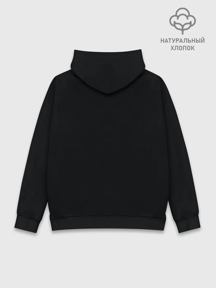 Худи мужской база хлопок / Волшебная лисица