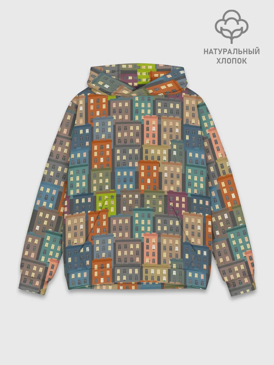 Худи мужской база хлопок / Город