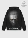 Худи мужской база хлопок / Ведьмак