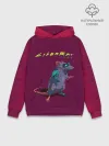 Худи мужской база хлопок / CyberRat 2077|КиберКрыс 2077