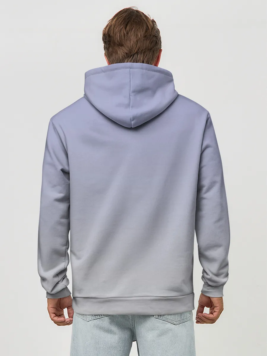 Худи мужской база хлопок / мальчик кот в коробке уши мяу