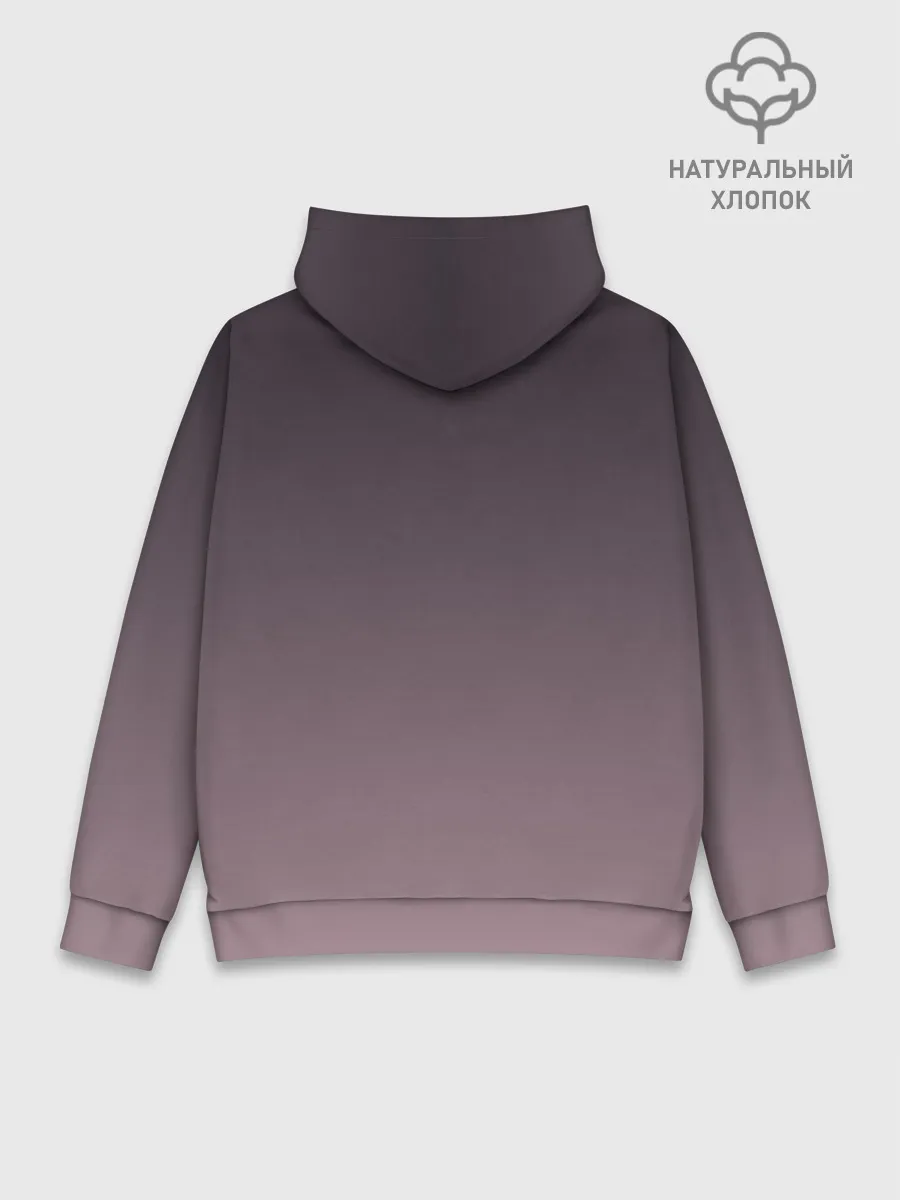 Худи мужской база хлопок / демоница волосы змеи милашка