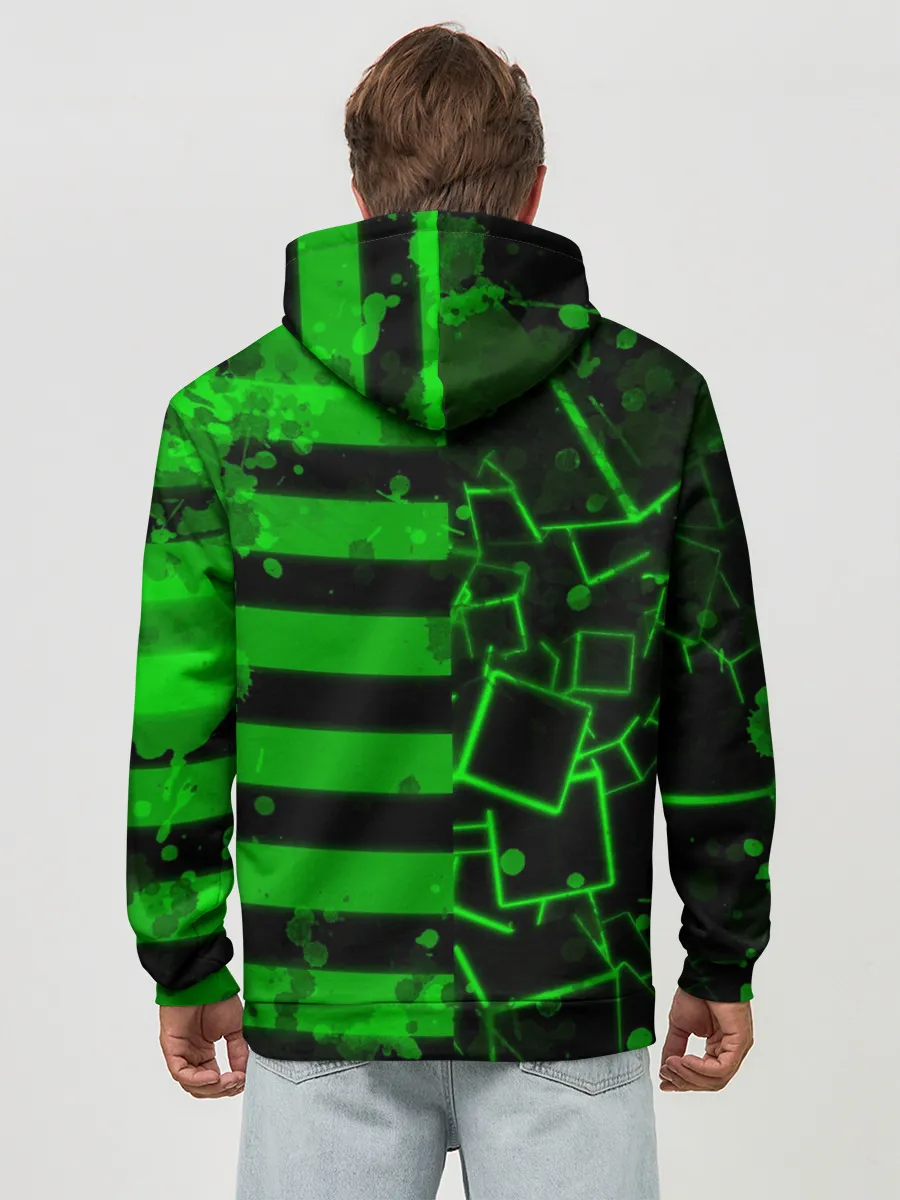 Худи мужской база хлопок / Minecraft / Майнкрафт