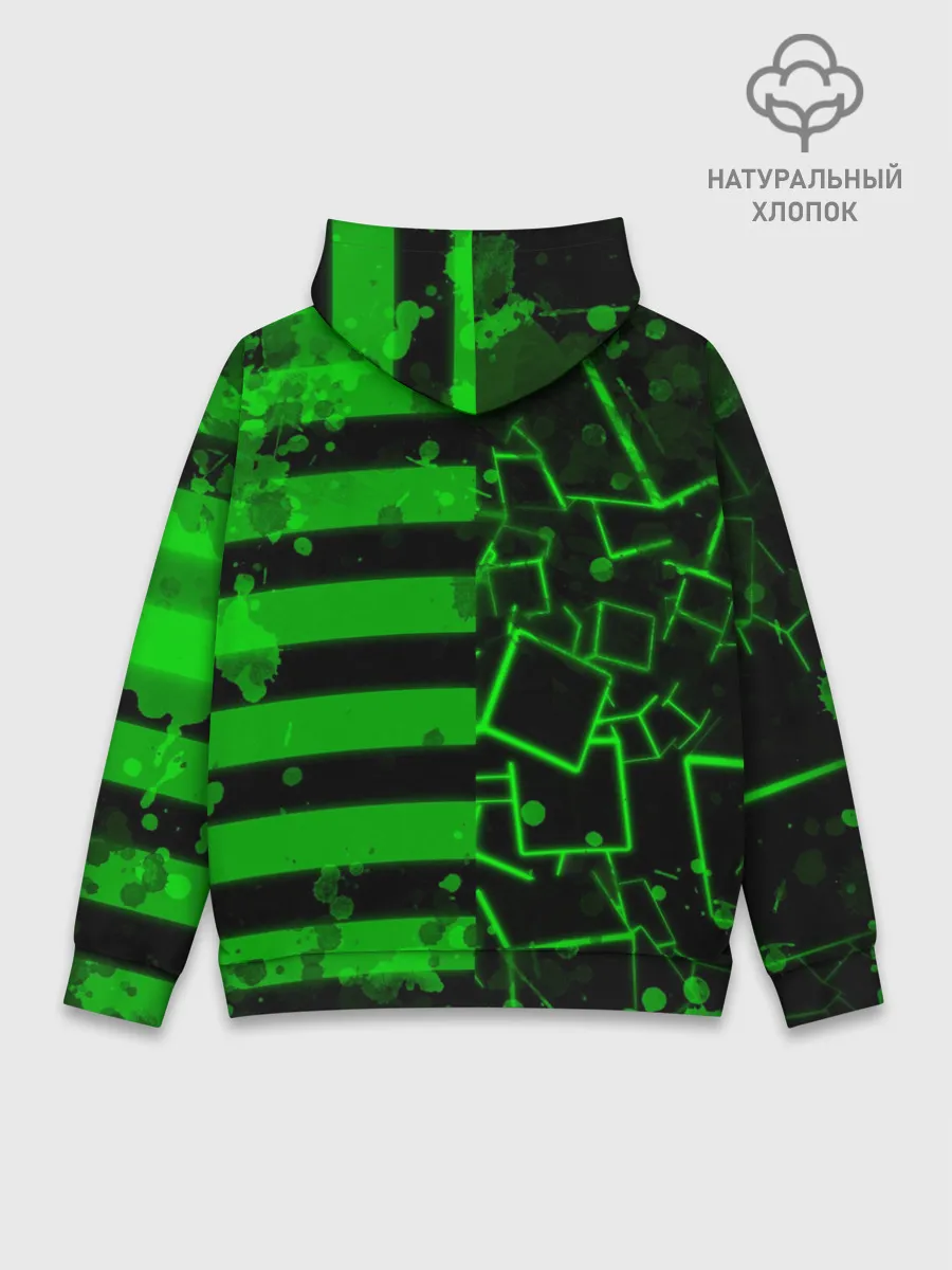 Худи мужской база хлопок / Minecraft / Майнкрафт