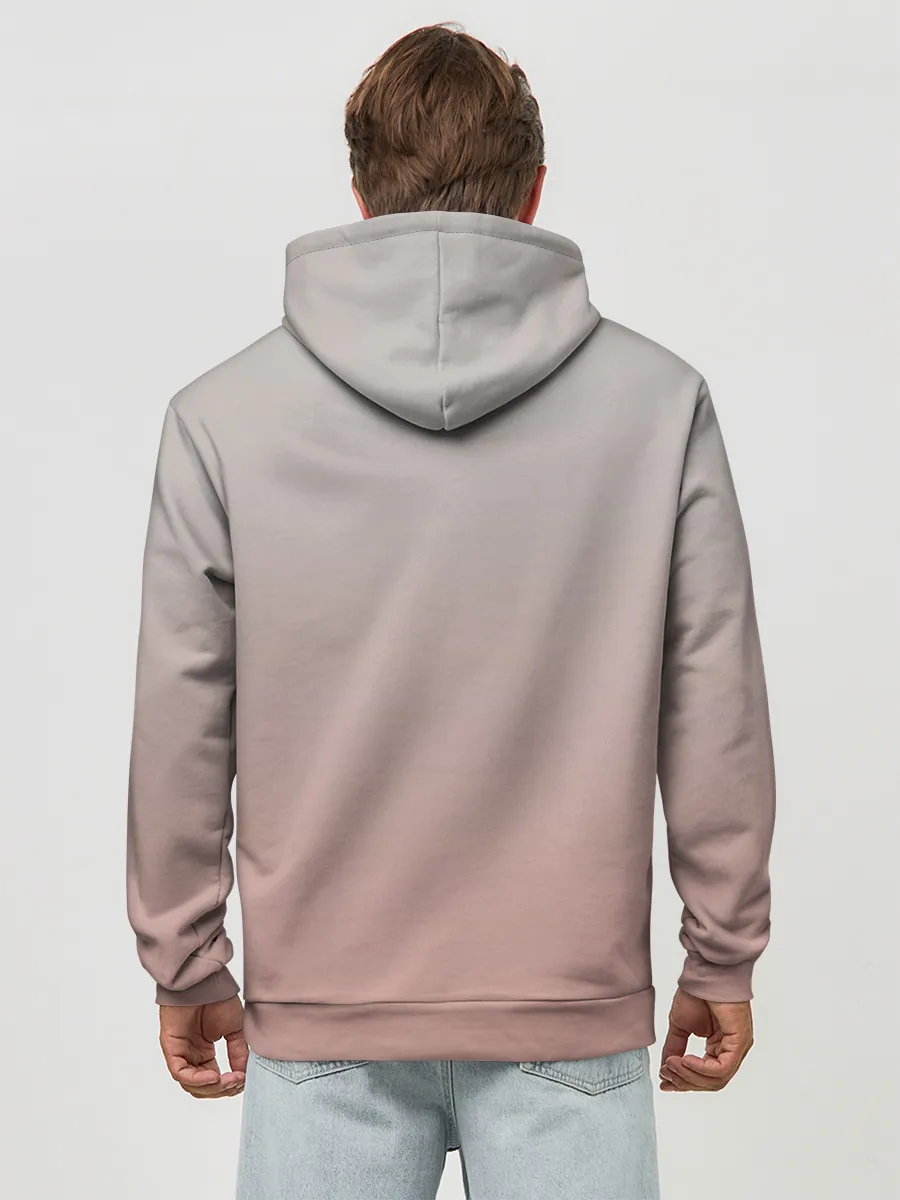 Худи мужской база хлопок / малышка спит ушки котики