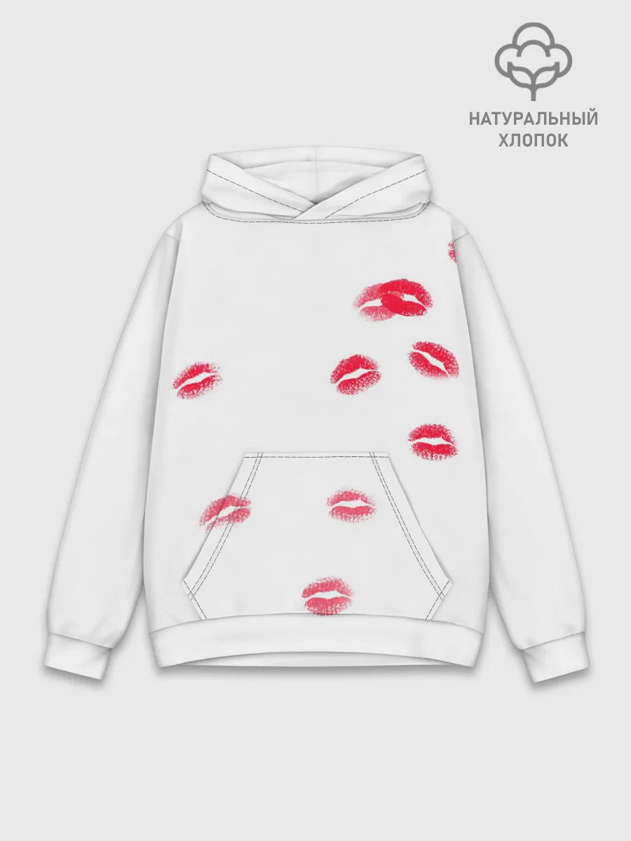 Худи мужской база хлопок / TRAP KISS