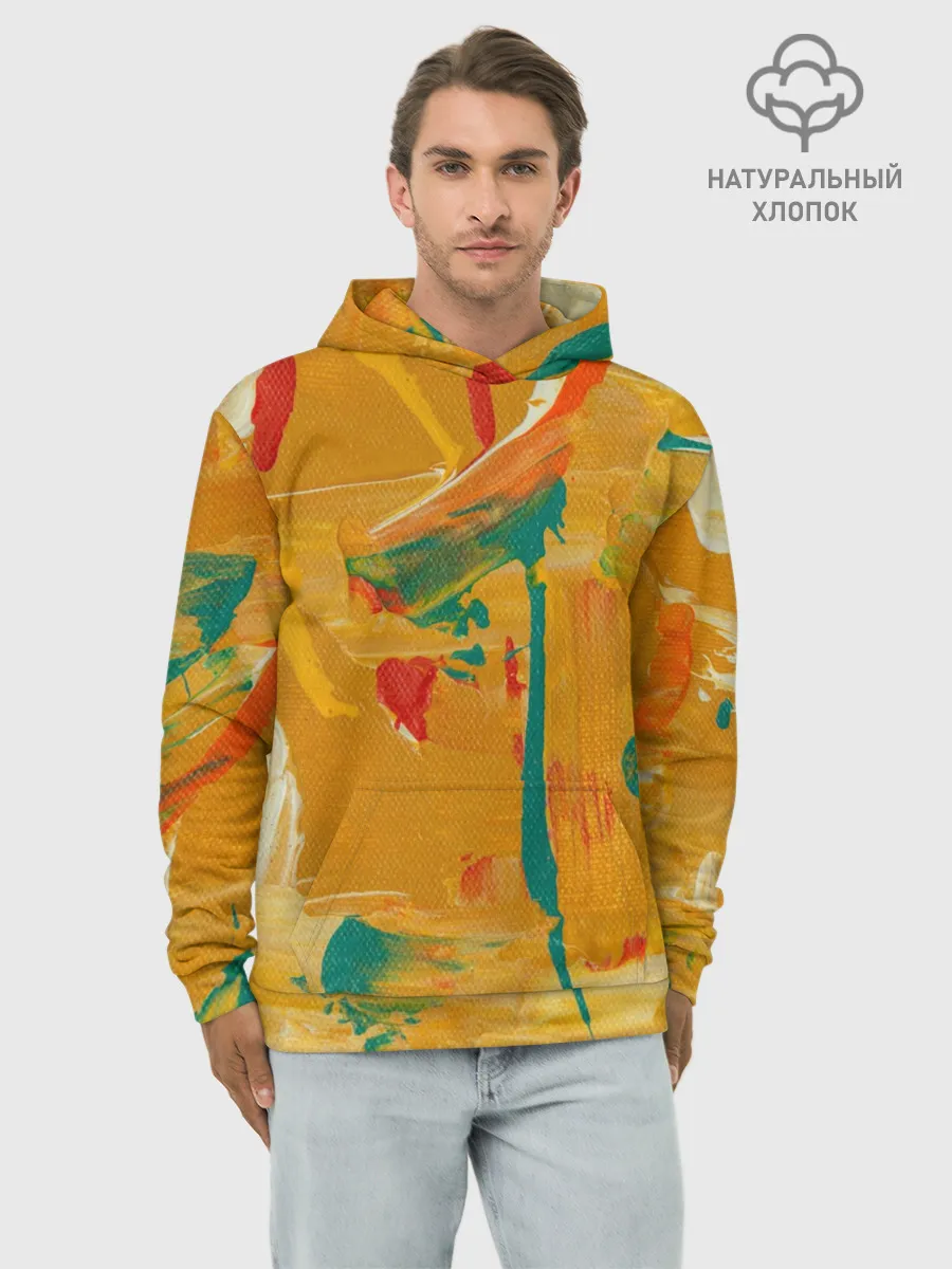 Худи мужской база хлопок / Фантазия