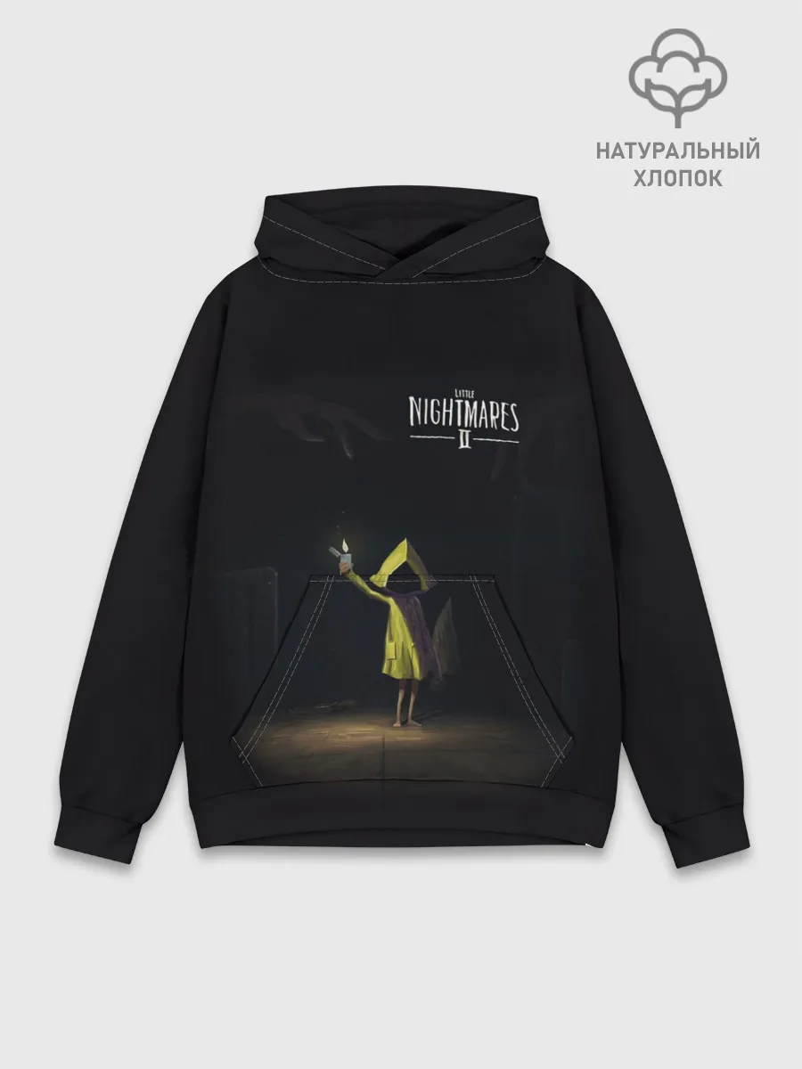 Худи мужской база хлопок / Маленькие кошмары. Шестая