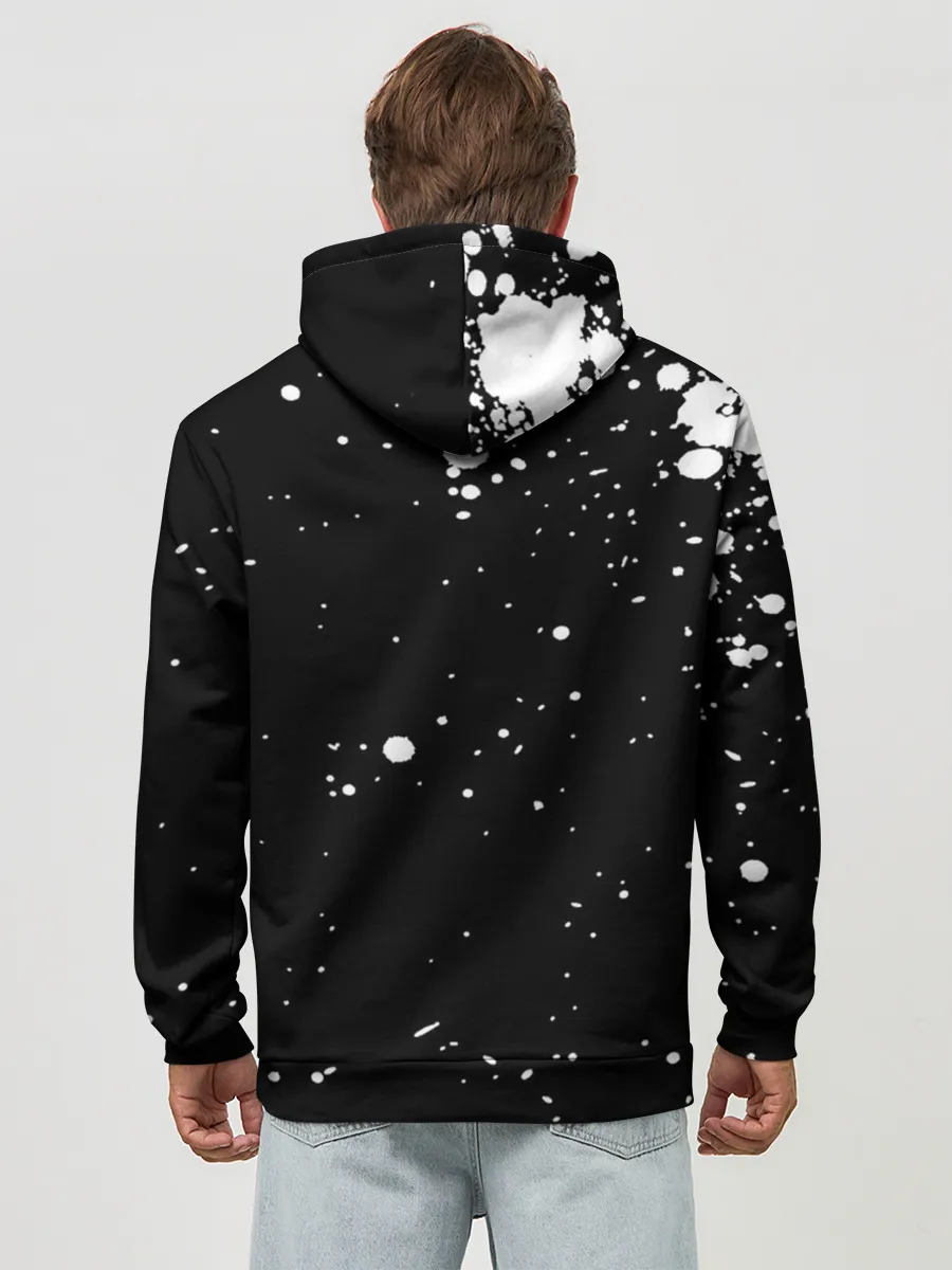 Худи мужской база хлопок / WAKE THE F#CK UP!