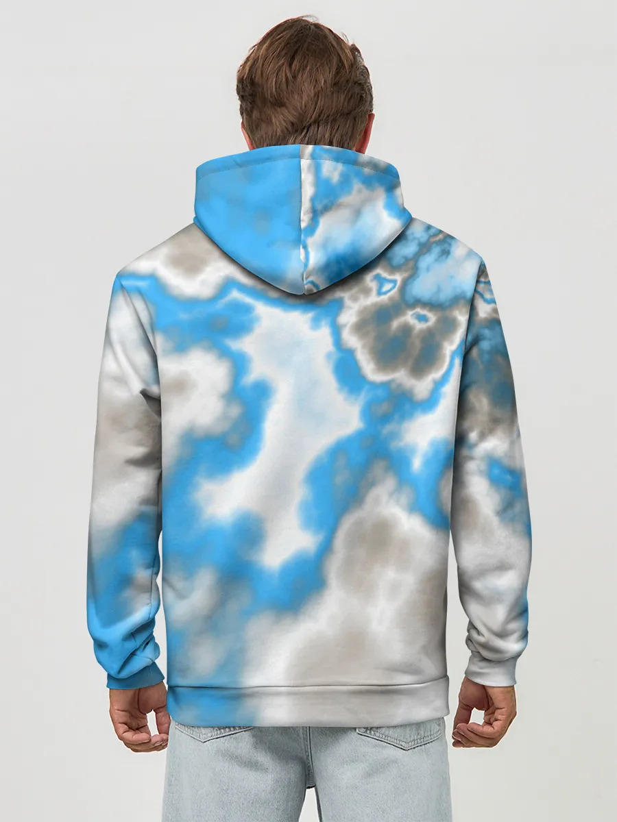 Худи мужской база хлопок / Абстракция