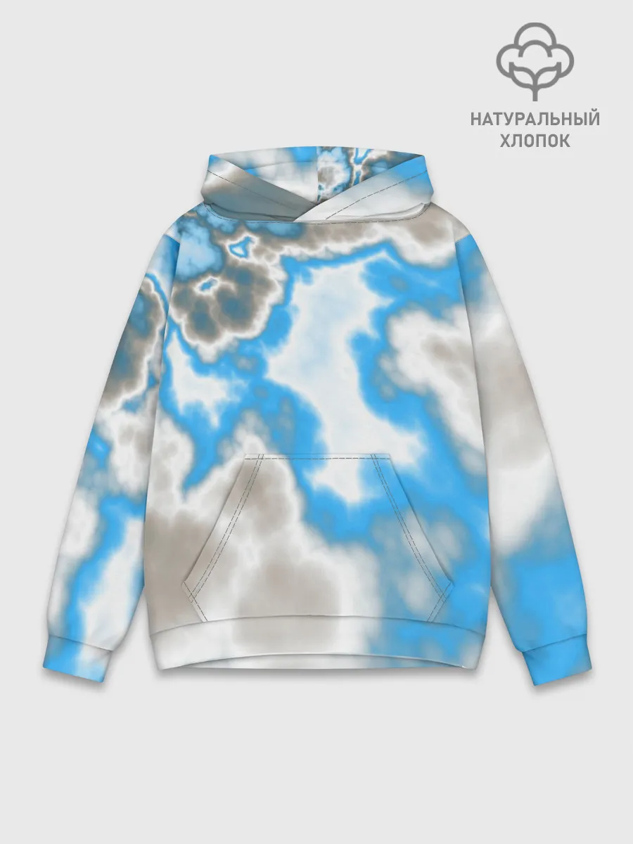 Худи мужской база хлопок / Абстракция