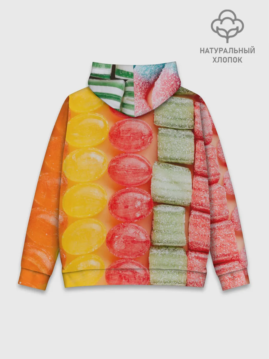 Худи мужской база хлопок / Мармеладки леденцы