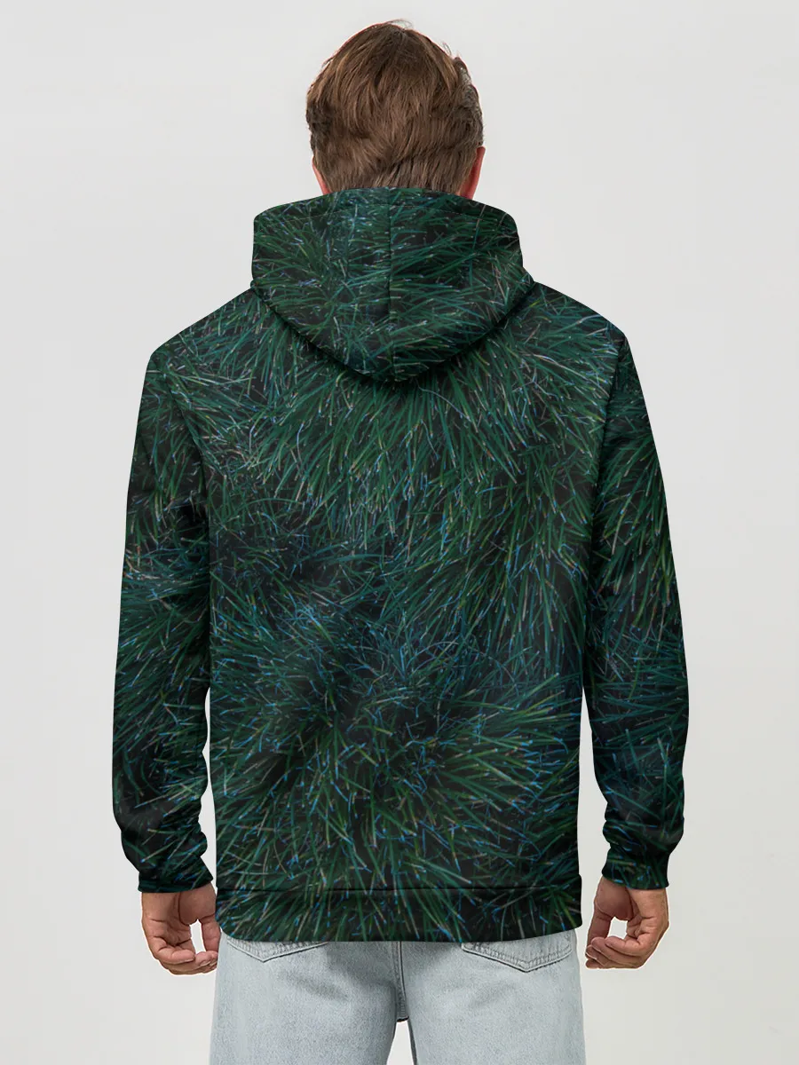 Худи мужской база хлопок / Хвойная нежность