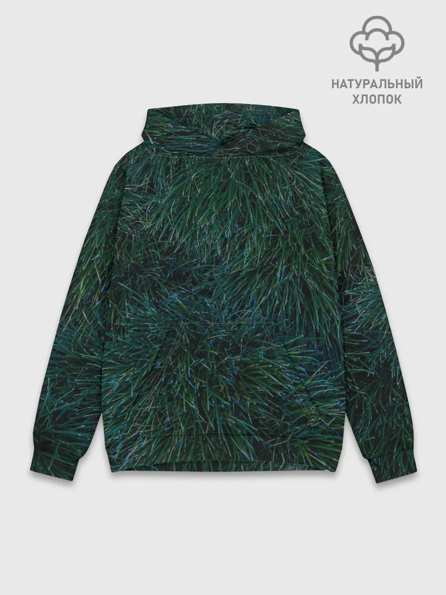 Худи мужской база хлопок / Хвойная нежность