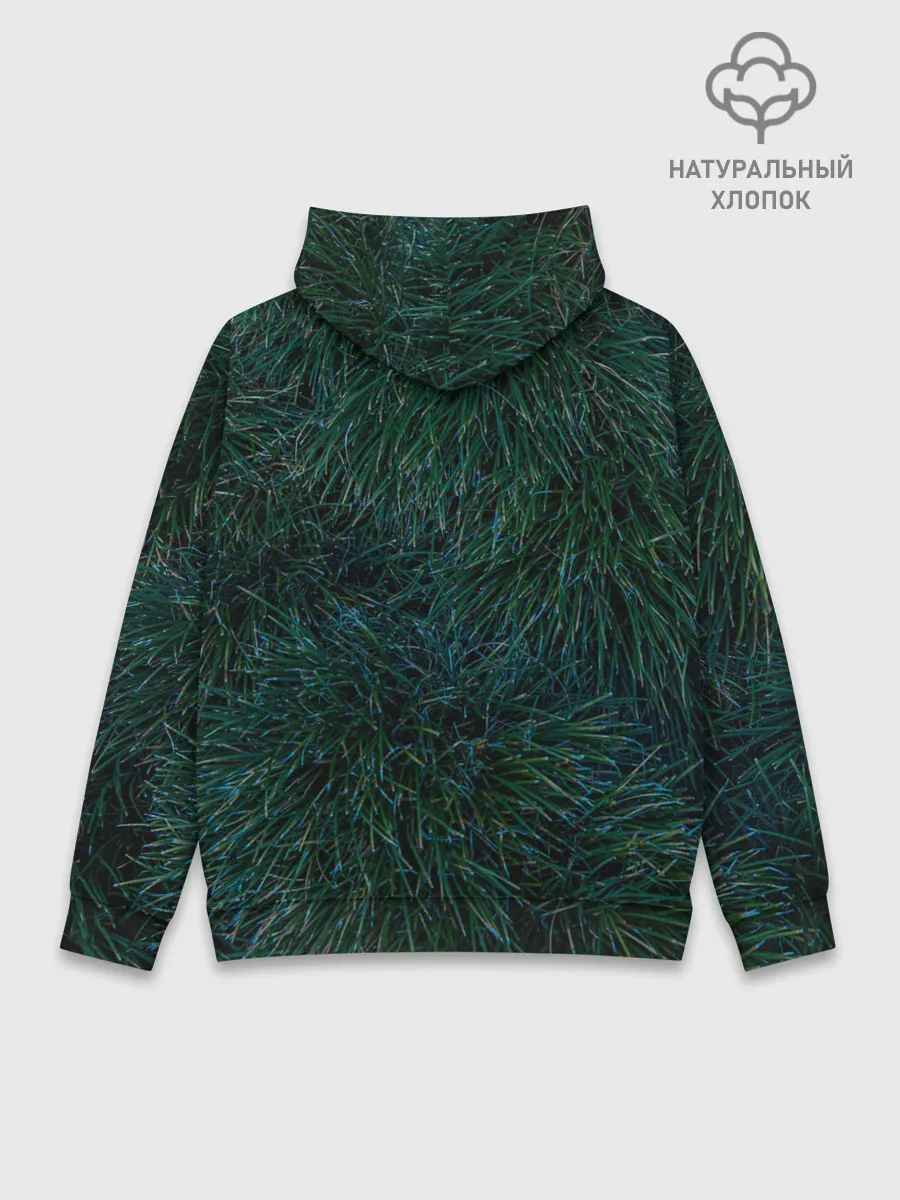 Худи мужской база хлопок / Хвойная нежность